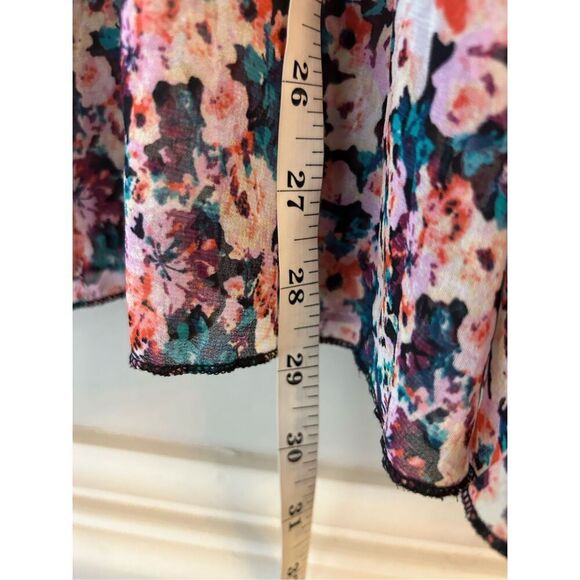 Disney Cinderella Floral Midi Chiffon Skirt sz XS Cottagecore romantic dainty pr - Picture 7 of 8